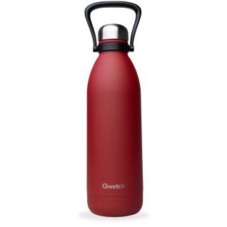 Botella QWETCH Isotérmica inox 1500ml Granito Rojo